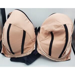 Parfait Women's Charlotte Full Busted Sexy Padded Bra 6901 - Cameo Rose, 44I EUC